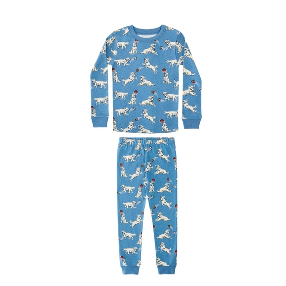 NWT Member's Mark Toddler Boys 4-Piece Organic Cotton Sport Pajama Set(Size: 4T) - Picture 4 of 11